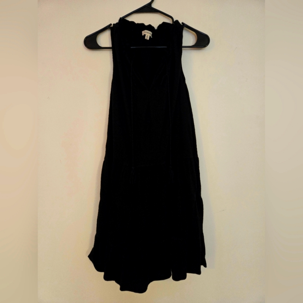 Flowy black dress